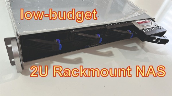 Build a low-budget Home Server 2U Rackmount NAS